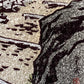 estampe japonaise de Kasasmatsu shiro campagne automne à Ontake signature