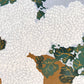 estampe japonaise de kamisaka sekka momoyogusa chrysanthème detail